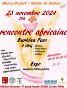 photo Exposition rencontre africaine Burkina Faso à Carsac-Aillac