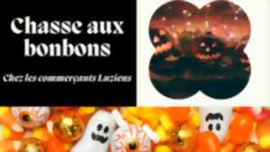 Chasse aux bonbons d'Halloween