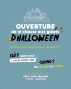 Chasse aux galets d'Halloween