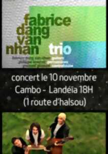 Concert Trio guitare, percussions, contrebasse