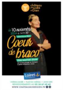 photo One-woman show : Coeur de Braco