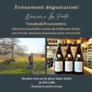 Dégustation des vins de Guillaume Sorbe