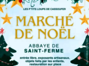 photo Marché de Noël Abbaye de Saint-Ferme