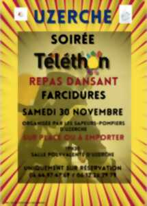 Soirée Téléthon : repas dansant