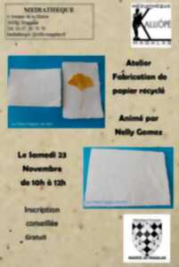 ATELIER FABRICATION DE PAPIER RECYCLÉ