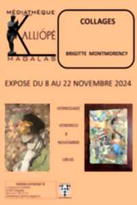 photo EXPOSITION DE COLLAGES - BRIGITTE MONTMORENCY