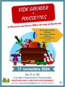 photo Vide grenier et vide poussette