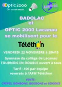 Téléthon : Tournois de badminton