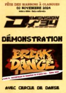 DÉMONSTRATION DE BREAKDANCE, PAR LA COMPAGNIE DIMENSION34