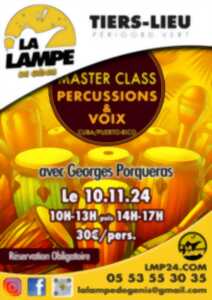 Master class percussions et voix