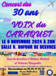 Concert des 30 ans des Voix du Caraquet