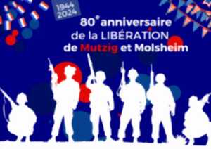 photo 80e anniversaire de la Libération de Mutzig et Molsheim