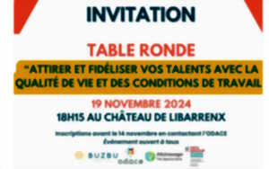 photo Table ronde : qualité de vie et conditions de travail