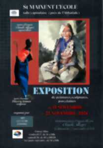 photo Exposition de peintures, scultures, porcelaines