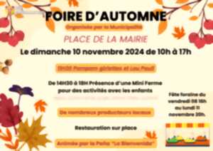 photo FOIRE D'AUTOMNE