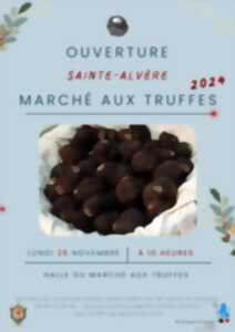 Ouverture du marché aux truffes de Sainte Alvère