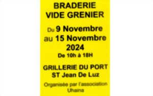 photo Braderie vide grenier de l'association Uhaina