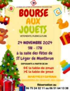 photo Bourse aux jouets à St Léger de Montbrun