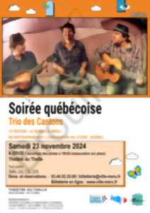 photo Soirée québécoise - Trio des Cantons