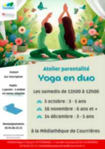 photo Atelier parentalité : yoga en duo