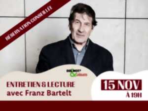 photo ENTRETIEN ET LECTURE AVEC FRANZ BARTELT