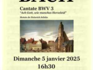 photo CONCERT DU NOUVEL AN - CANTATE BWV 3 -ACH GOTT WIE MANCHES HERZELEID- DE JOHANN SEBASTIAN BACH