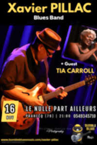 photo Concert Xavier Pillac Blues Band  en guest Tia Carroll - à Prahecq