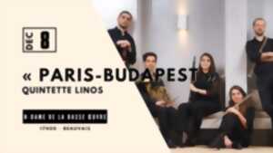 photo Concert « PARIS-BUDAPEST » du Quintette Linos