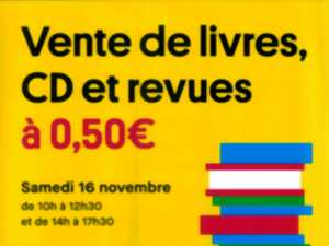 photo Vente de livres, CD et revues