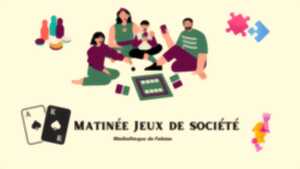 photo Matinée Jeux de société