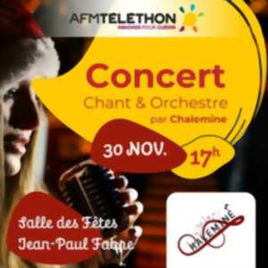 photo TELETHON : Concert chant & orchestre par Chalemine