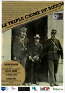 photo Le triple crime de Mézos