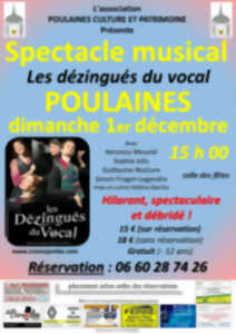 photo SPECTACLE MUSICAL LES DEZINGUES DU VOCAL