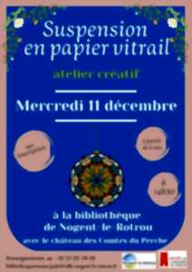 photo Atelier créatif - papier vitrail