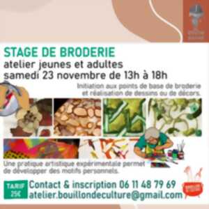 STAGES DE BRODERIE