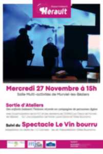 photo SORTIE D'ATELIERS - SPECTACLE LE VIN BOURRU