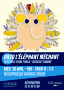 photo Urzo l’éléphant méchant – Spectacle