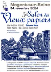 photo 5ème Salon des Vieux Papiers à l’Agora Michel Baroin de Nogent-sur-Seine