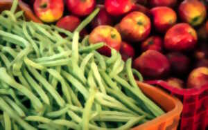 Marché aux produits locaux