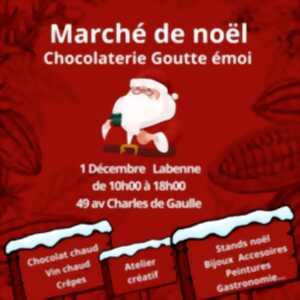 photo Le premier marché de Noël de la chocolaterie Goutte émoi !