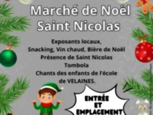 MARCHÉ DE NOËL AVEC LA PRÉSENCE DE SAINT-NICOLAS