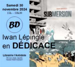 Dédicace d'Iwan Lépingle, auteur de bande dessinée