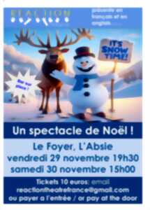 Spectacle de Noël - It's snow time