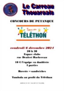 TÉLÉTHON : Concours de pétanque