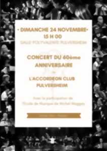 Concert du 60ème anniversaire de L’Accordéon Club de Pulversheim