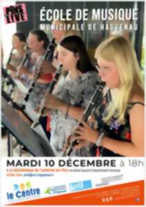 photo Concert à la bibliothèque des Pins avec l'Ecole de Musique