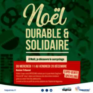 photo Noël durable : Expo-vente UPCYCLING, des cadeaux recyclés et uniques !