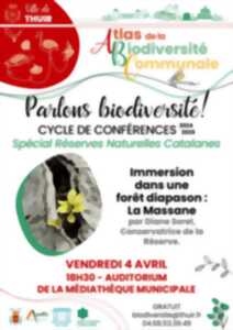 PARLONS BIODIVERSITE - CYCLE DE CONFERENCES