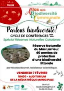 PARLONS BIODIVERSITE - CICLE DE CONFERENCES