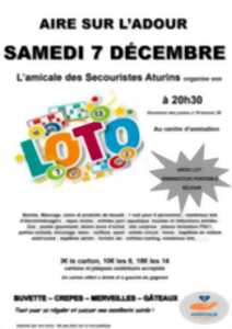 photo Loto de l'amicale des Secouristes Aturins